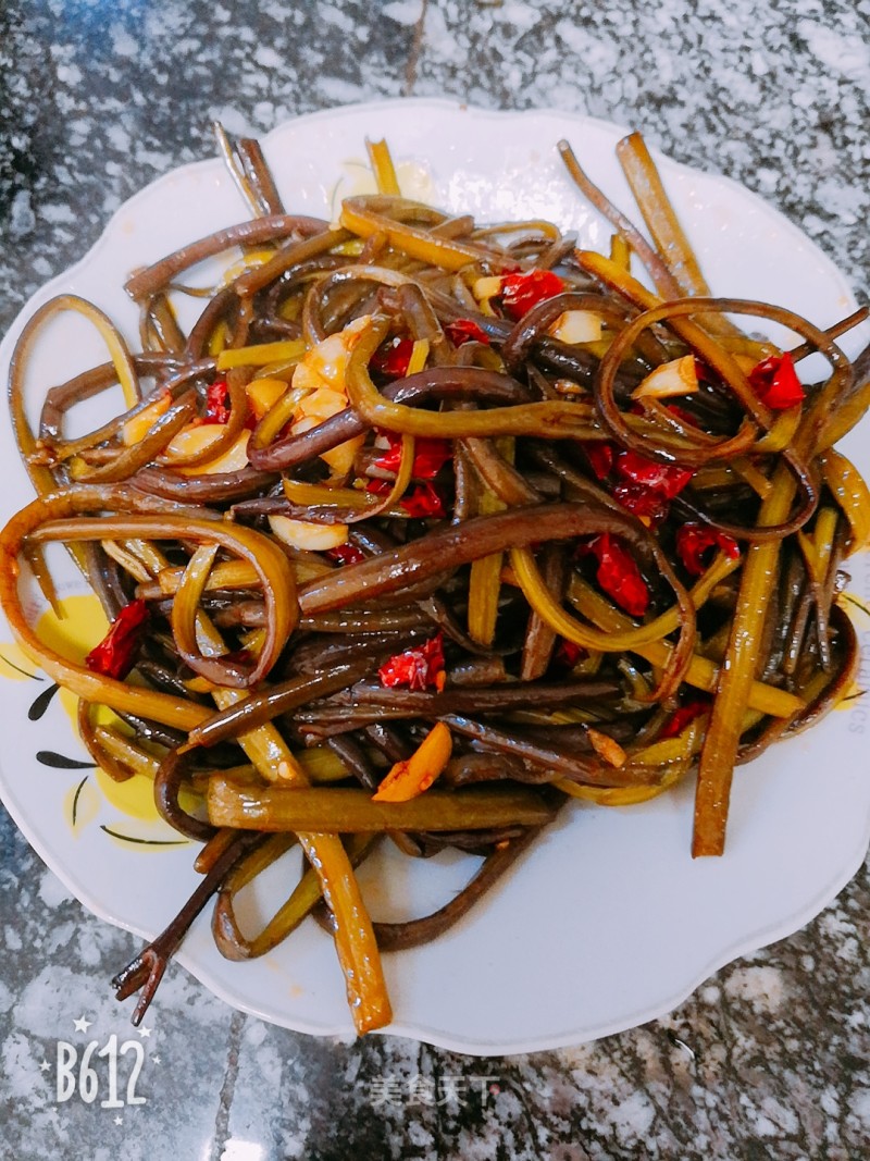 Braised Bracken recipe