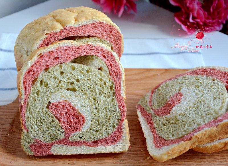 Three-color Toast recipe