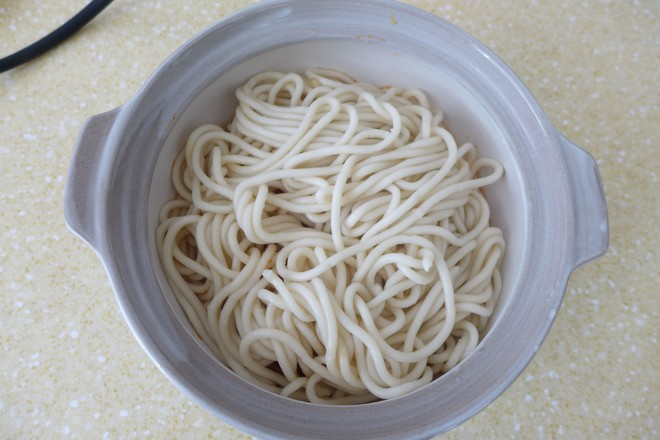 Tomato Beef Sour Noodle Soup recipe