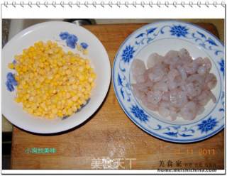 Fried Shrimp with Corn recipe