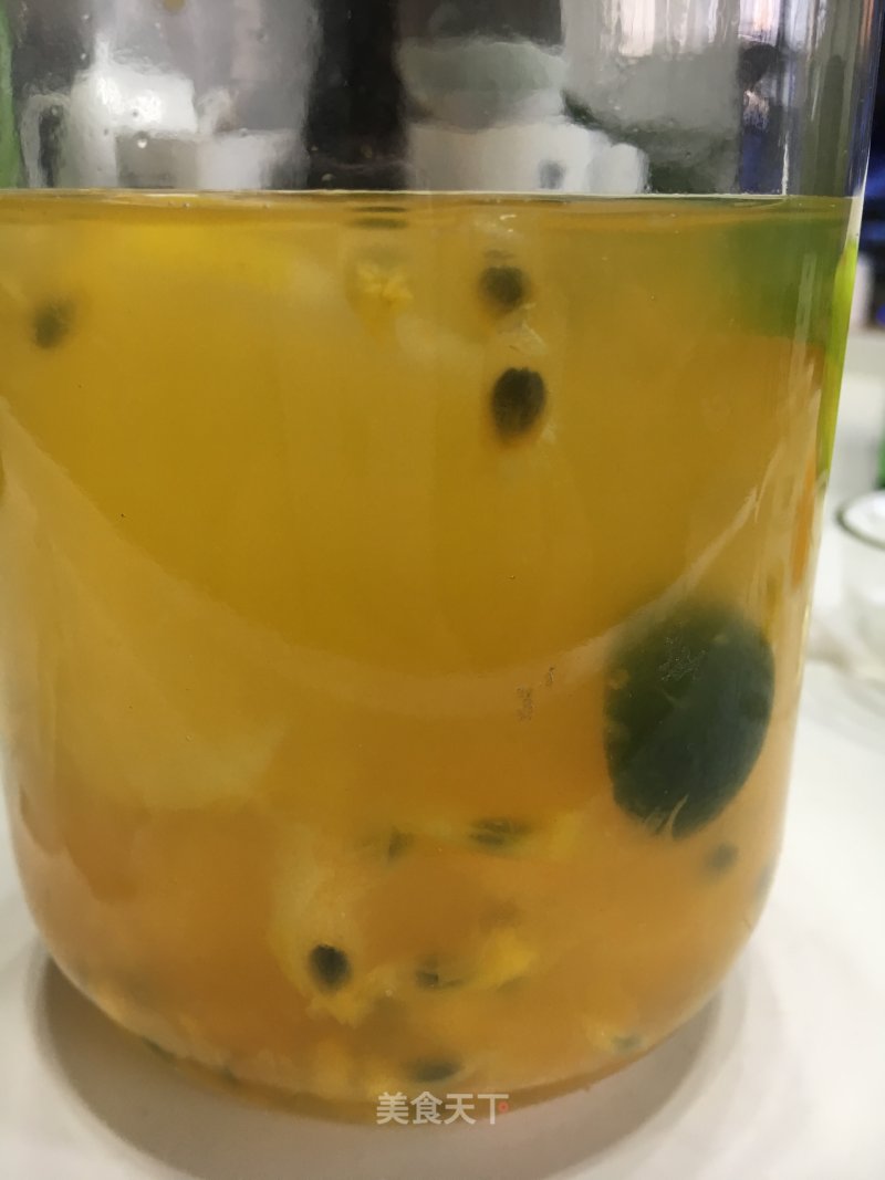 Lime Passion Fruit Orange Juice recipe