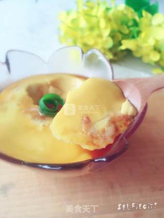 Steamed Egg with Sea Rice recipe