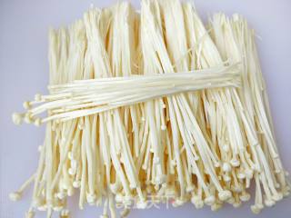 Fried Enoki Mushroom recipe