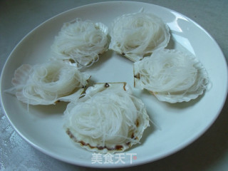 Steamed Scallops with Garlic Vermicelli recipe