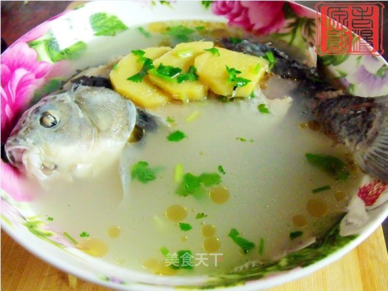 Qingxin Beat Fire Crucian Carp Soup recipe