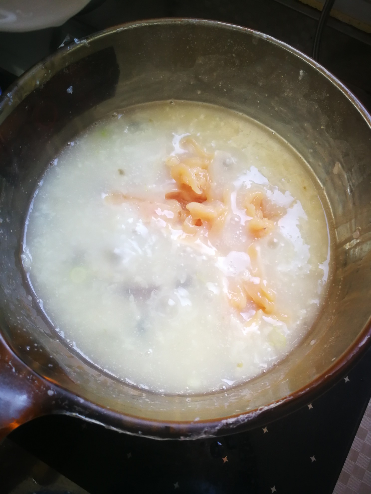 Congee with Preserved Egg and Lean Meat recipe