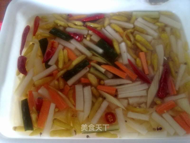 Soaked Radish recipe