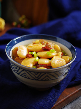 White Kidney Bean Chicken Soup recipe
