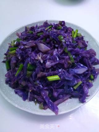 Purple Cabbage Salad recipe