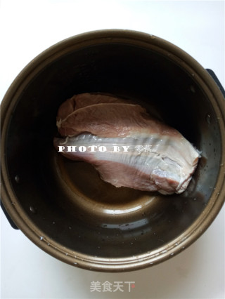 Rice Cooker Non-water Stewed Beef Tendon recipe