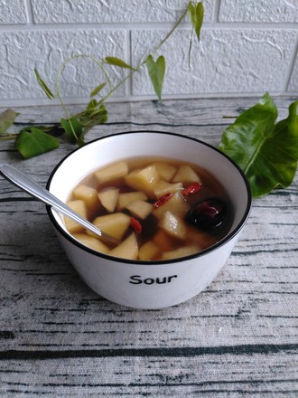 Apple and Red Date Soup