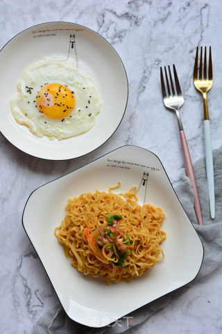 Fried Noodles with Vegetables recipe