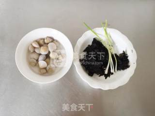 Fresh and Fresh Fast Hand Soup-clam Seaweed Soup recipe
