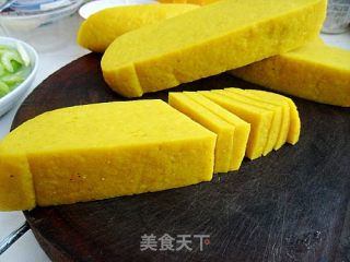 Step by Step ---- Staple Food: Golden Cake with Juice recipe