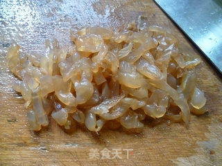 Lettuce Mixed with Jellyfish recipe