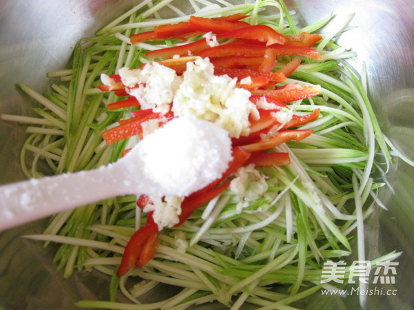 Shredded Zucchini Salad recipe