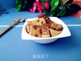 Braised Pork Stew with Lotus Root recipe