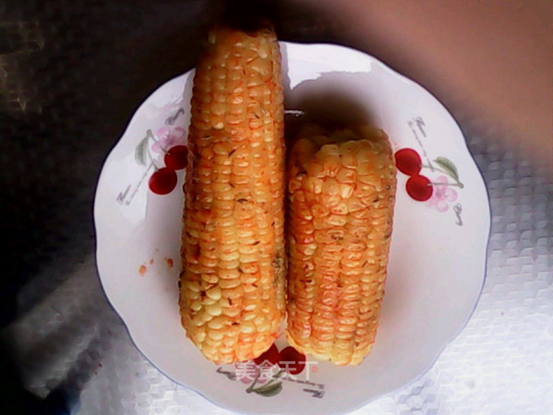 #aca烤明星大赛#grilled Corn with Sauce