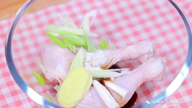 Anhydrous Steamed Chicken Drumstick Baby Food Supplement Recipe recipe
