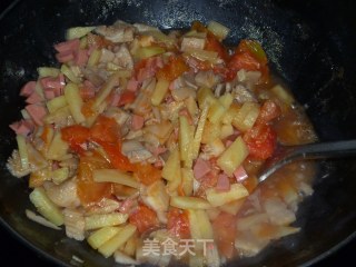 Tomato and Cheese Macaroni recipe