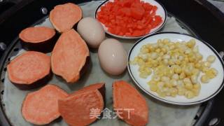 [guangdong] Double Sauce Sweet Potato Cake Cup recipe