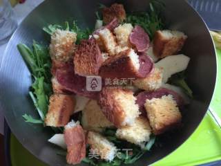 #aca烤明星大赛#caesar Salad recipe