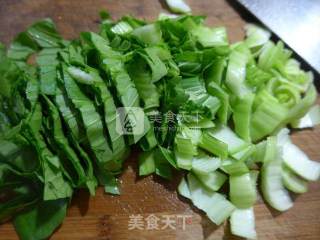 Kaiyang Green Vegetable Fried Rice recipe