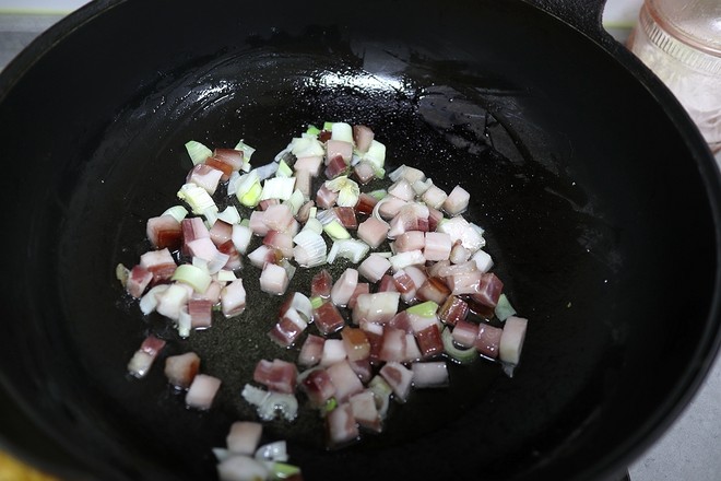 Bacon Shrimp and Mushroom Sticky Rice recipe