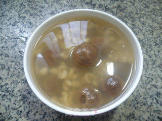 Barley Soup with Longan recipe