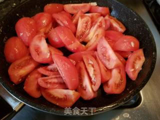 Stir-fried Tomatoes with Eggs and Shrimp recipe