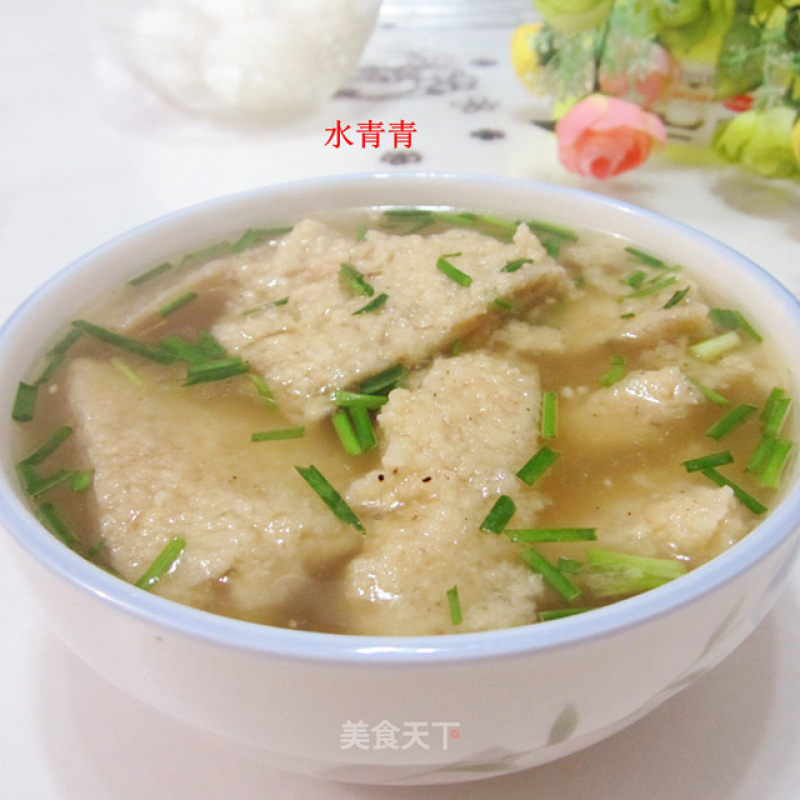 Leek Tofu Residue recipe