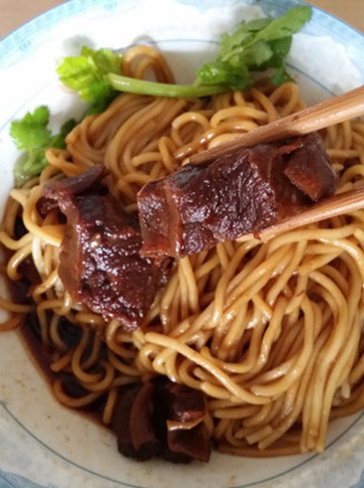 Homemade Braised Beef Noodles recipe