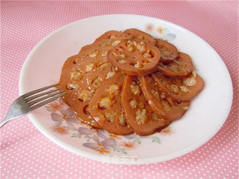 Sweet-scented Osmanthus Glutinous Rice Lotus Root recipe