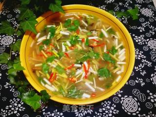 Hot and Sour Tripe Soup recipe