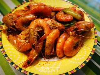 Braised Shrimp in Oil~simple and Improved Version recipe