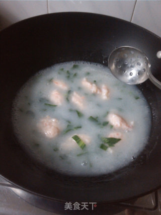 Cross The Bridge Emerald Green Shrimp Slippery recipe