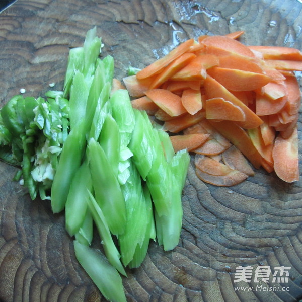 Roasted Lettuce with Carrots recipe