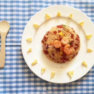 Cantonese-style Sausage Seafood Rice#may We All Bring Our Own Little Sun# recipe