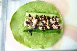 Spinach Chicken Roll recipe