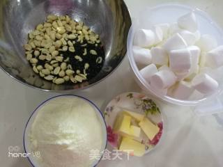 Sesame Peanut Nougat recipe