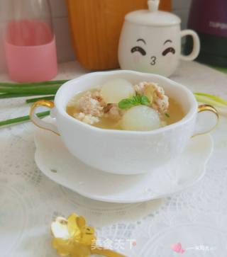 Winter Melon Meatball Soup recipe