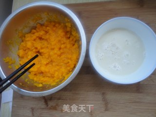 Fluffy Pumpkin Hair Cake recipe