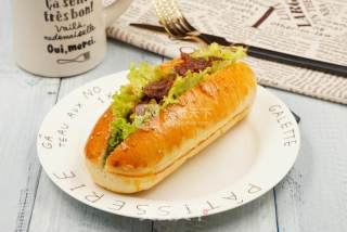 #aca烤明星大赛#beef Hot Dog Bread recipe