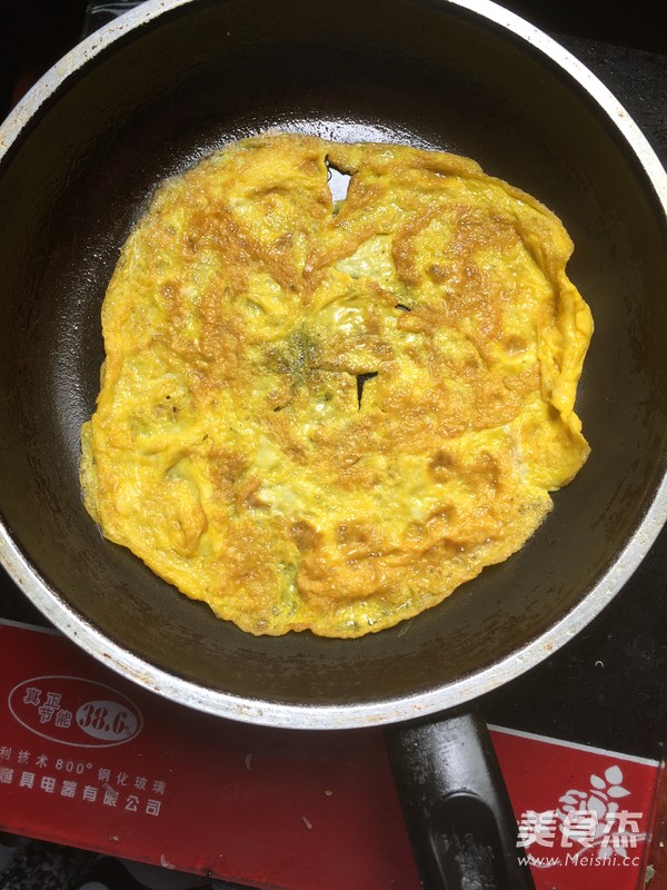 Curry Pork Omelet Rice recipe