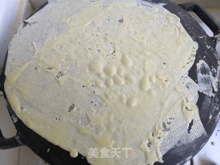 Leek Green Bean Pancake Box recipe