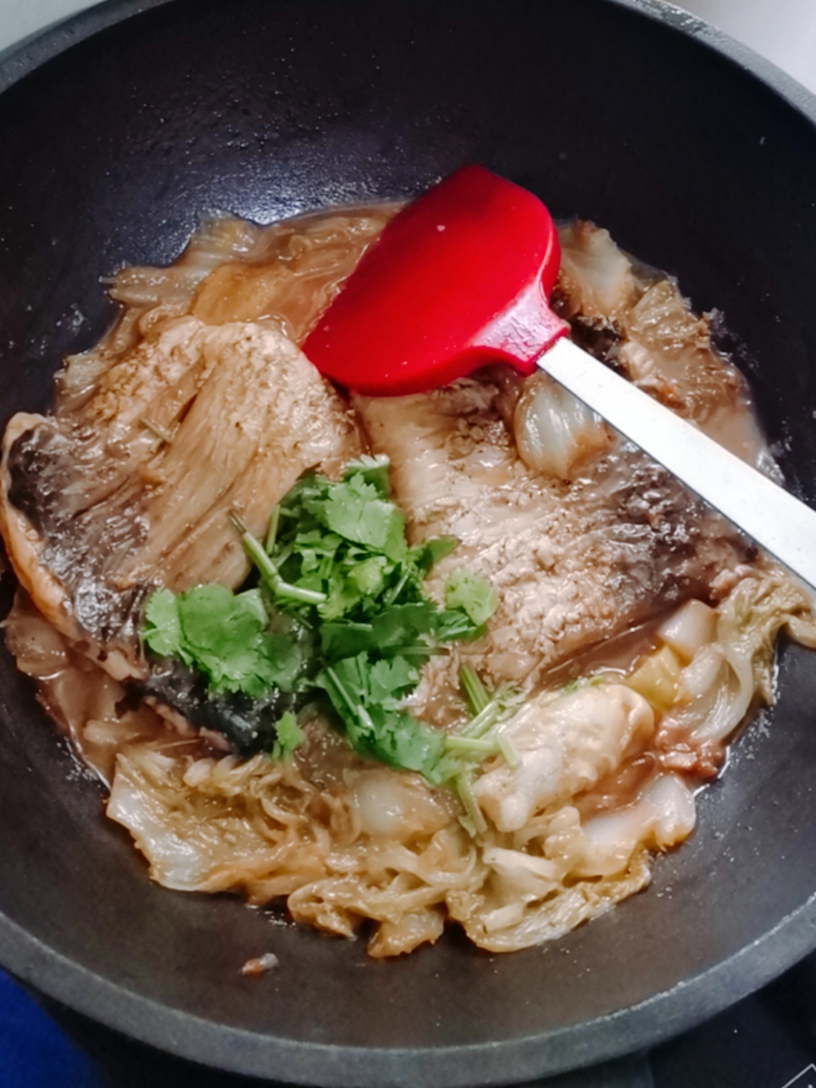 Ayu with Cabbage Sauce recipe