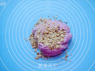 Purple Sweet Potato Walnut Bread recipe