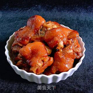 Braised Pork Feet with Fermented Bean Curd recipe