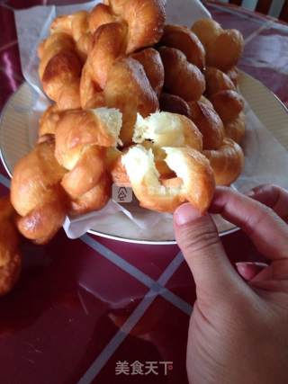 Fried Soft Twist recipe