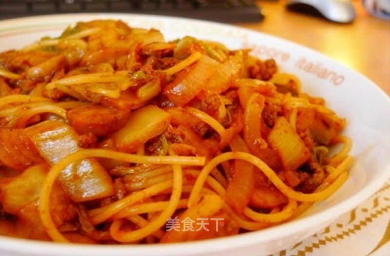 Combination of Chinese and Western Version-tomato Beef Pasta recipe